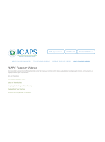 ICAPS Teacher Videos