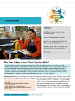 Issue Brief: Civics Education