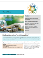 Issue Brief: Financial Literacy
