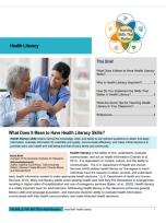 Issue Brief: Health Literacy