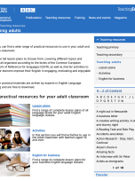 Teaching Adults Reading Resources