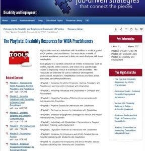 Resources for Adult Educators Working with Learners with Disabilities