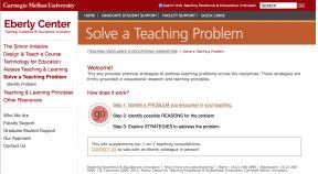 Solve a Teaching Problem