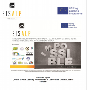 Profile of Adult Learning Professionals in Correctional Criminal Justice System